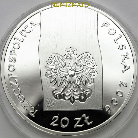 20 zł 2006 r. -  Kościół w Haczowie - Zabytki Kultury Materialnej w Polsce