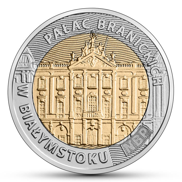 5 zł 2020 r. - Pałac Branickich w Białymstoku - Odkryj Polskę (11)